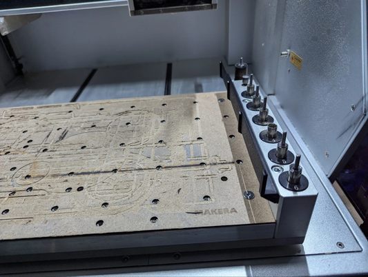 Replacement Tool Rack Plastic Backing Model