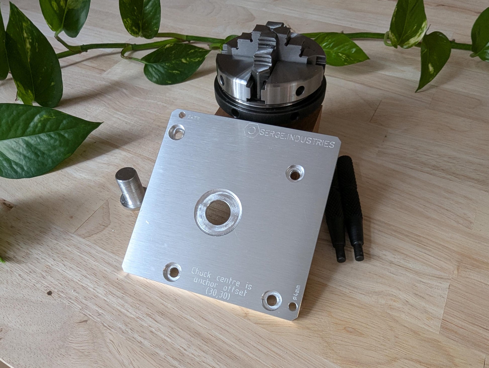 Carvera CNC Upright Chuck