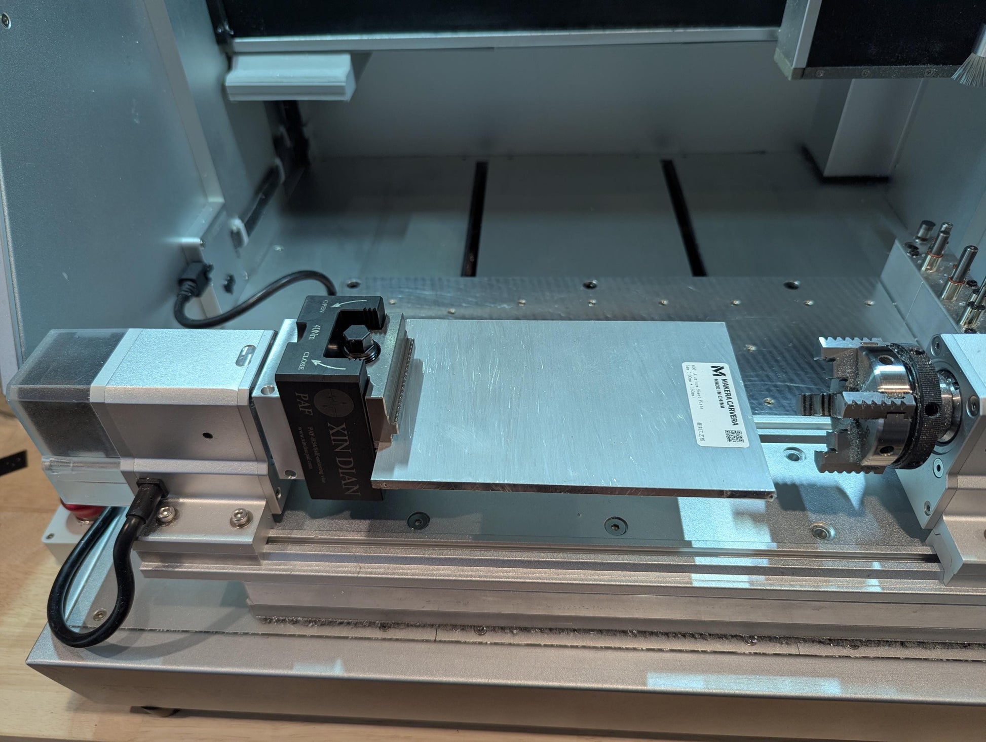 Carvera 4th Axis Vise